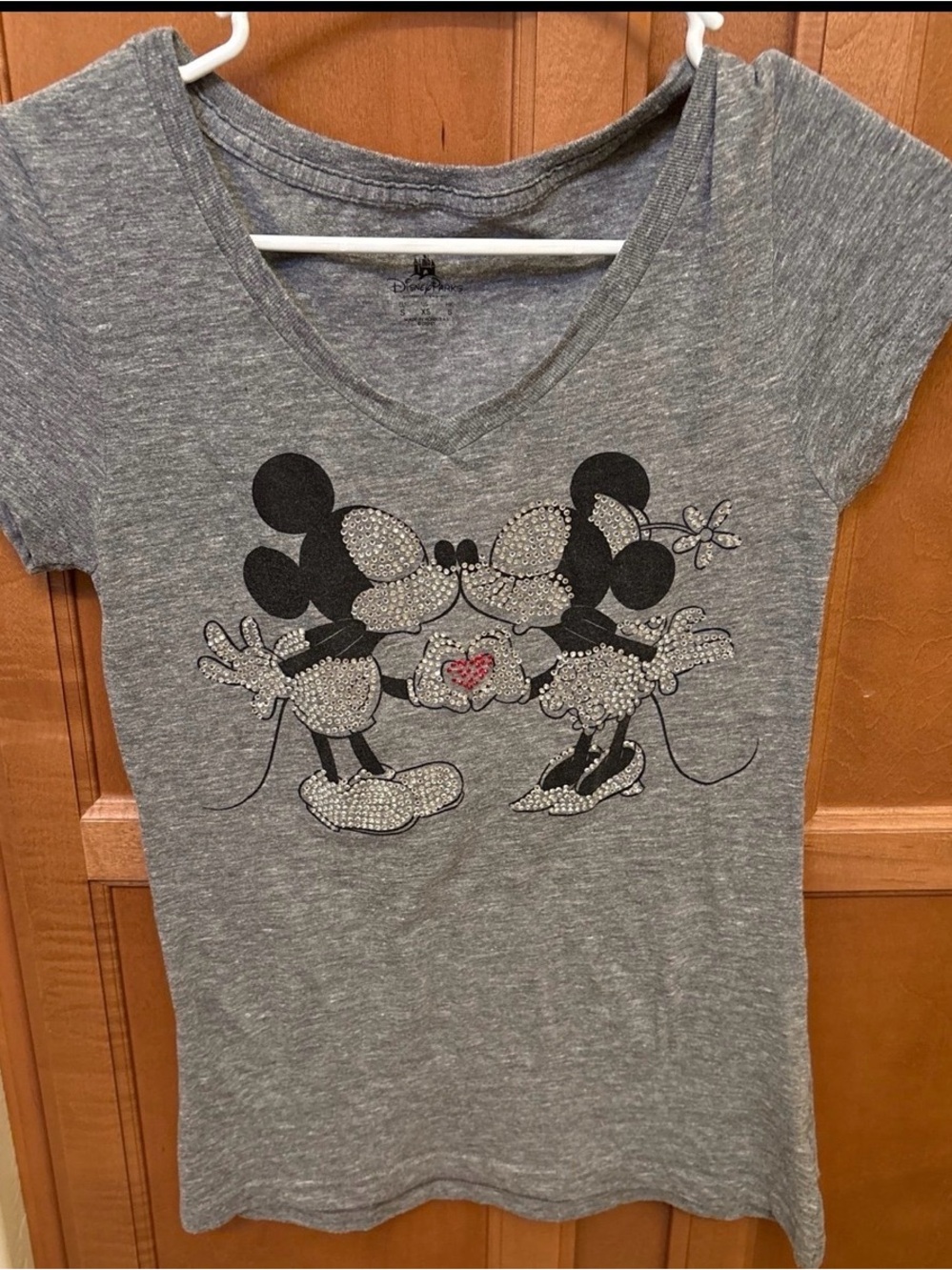 Crystal Mickey & Minnie
Mouse Disney Parks Tshirt